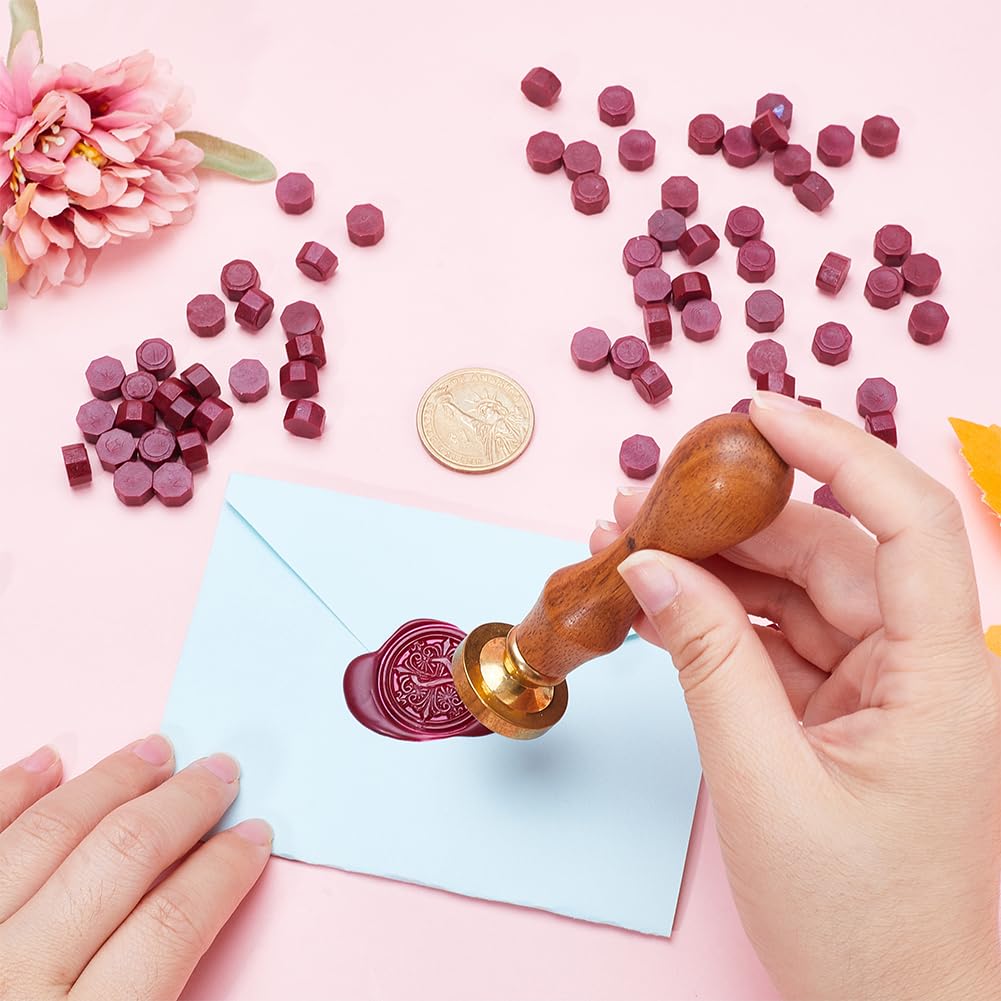 400 Perline Cera Per Sigillo Blu | Kit Con Cucchiaio E Candele | Per Inviti E Regali - Foto 6