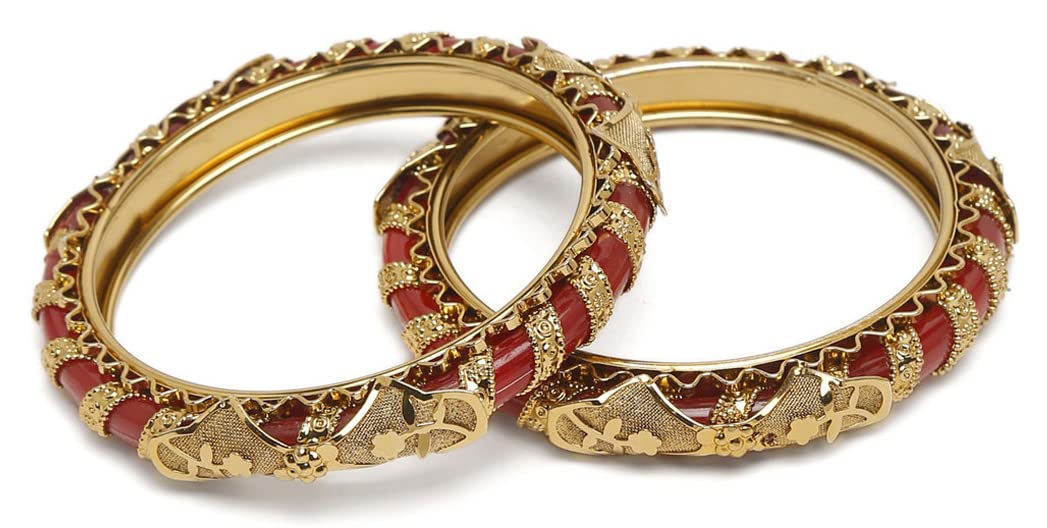 See full amazon price history chart for Shining Diva Fashion Latest Antique Gold Plated Set of 2 Stylish Traditional Bangle for Women (11179b_2.8) Shining Diva Fashion Latest Antique Gold Plated Set of 2 Stylish Traditional Bangle for Women (11179b_2.8) (B0B659BHS9) Amazon Price History, Amazon Price Tracker