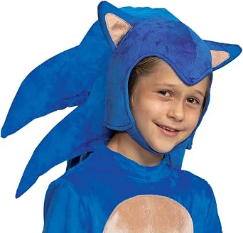 Sonic the Hedgehog Costume, Official Deluxe Sonic Movie Costume and Headpiece