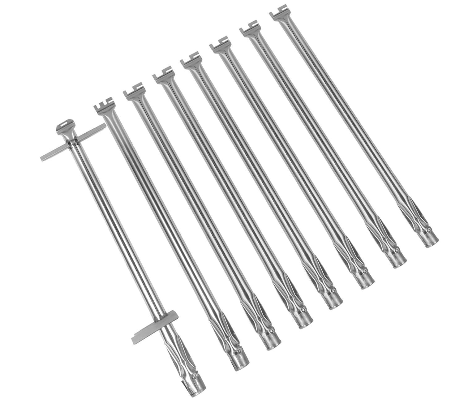 S6G558 (8-Pack) Grill Burner Tubes for Weber Summit E-660 S-660 E-670 S-670 Gas Grills: 2880001 7370001 7470001 77360001 77370001 77371001 77460001 77470001 77471001 97470001 97471001