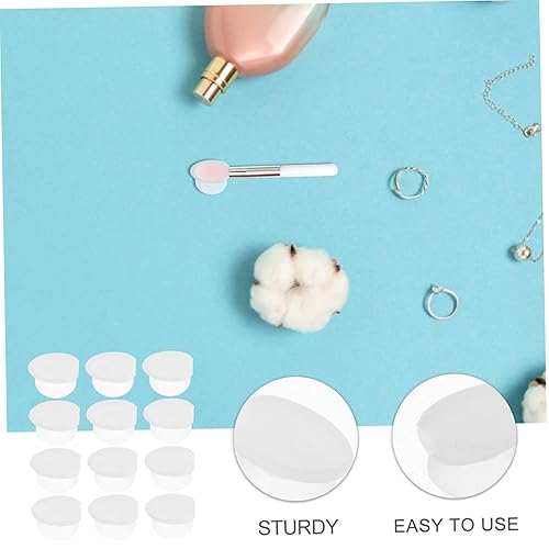 Miniatura 8 de Uonlytech Cubiertas protectoras para cepillos de labios Soporte de silicona para cepillos de labios Cubierta antipolvo