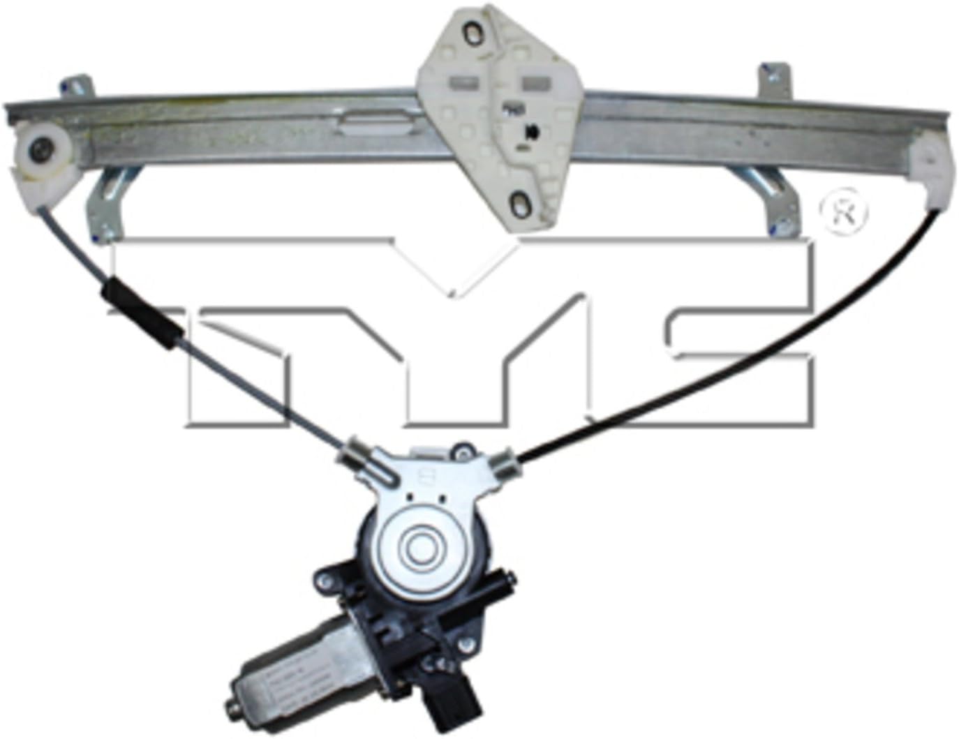 TYC 660064 Power Window Motor and Regulator Assembly Front Left-Side Compatible with 2003-2007 Honda Accord