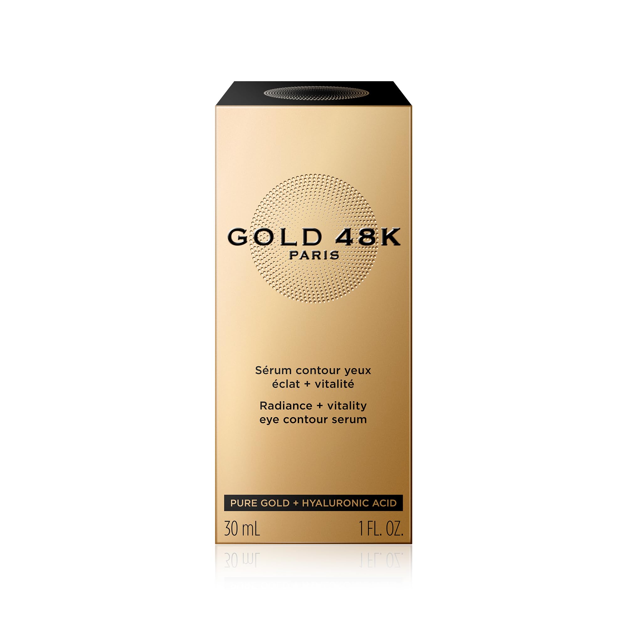 GOLD 48K - Suero contorno de ojos resplandor + vitalidad - Oro Puro + Ácido Hialurónico - 30 mL