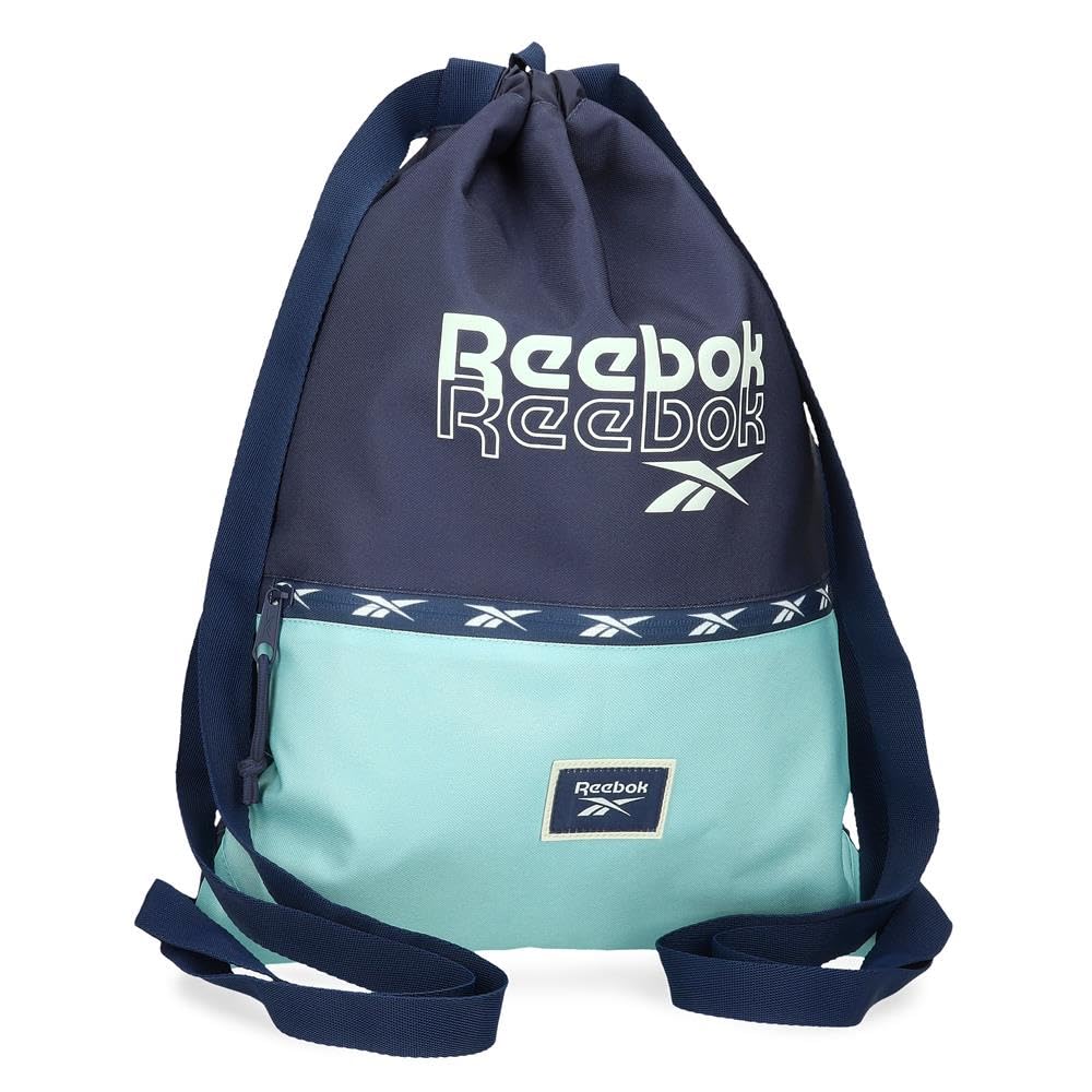 Reebok - Andrew Drawstring Bag, Blue, 35 x 46 cm, Polyester, 16.1 L, by Joumma Bags