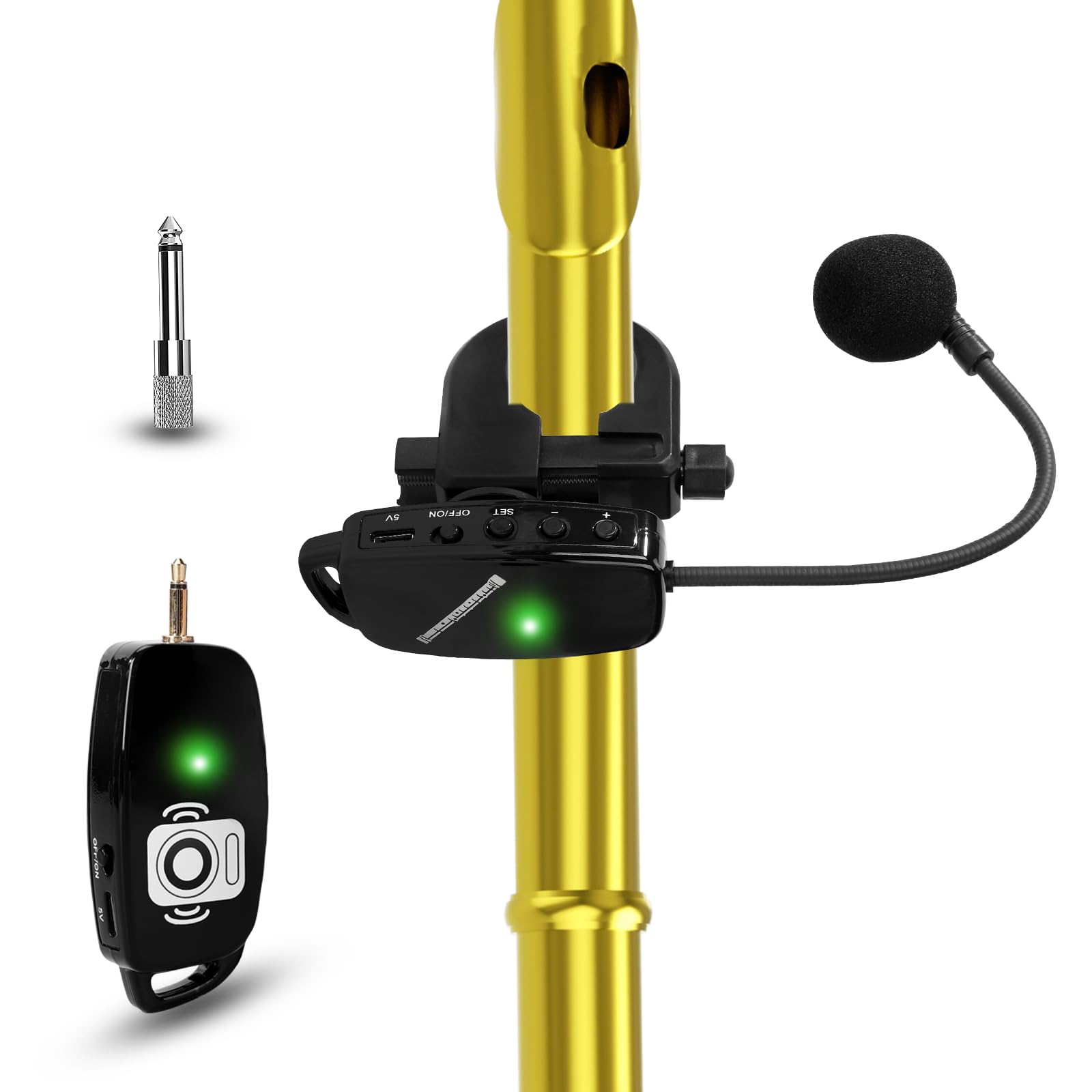 SAYTINAI Wireless Flute Microphone 2.4G - Image 1
