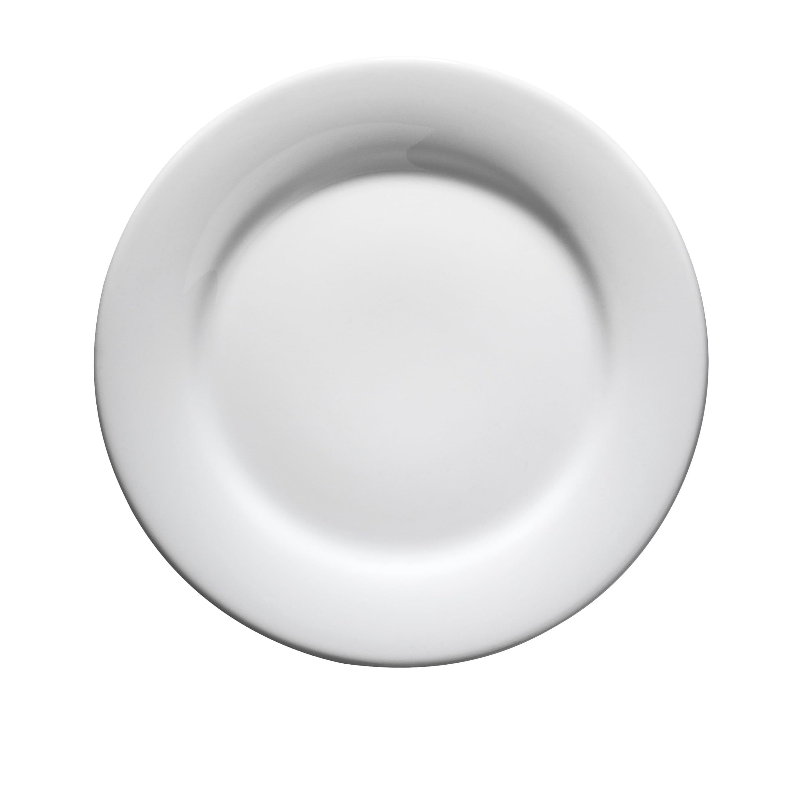 METRO Professional Piatto piano Caterer, 27 x 27 x 9 cm, Ø 27 cm, in porcellana, bianco, rotondo, 6 unità