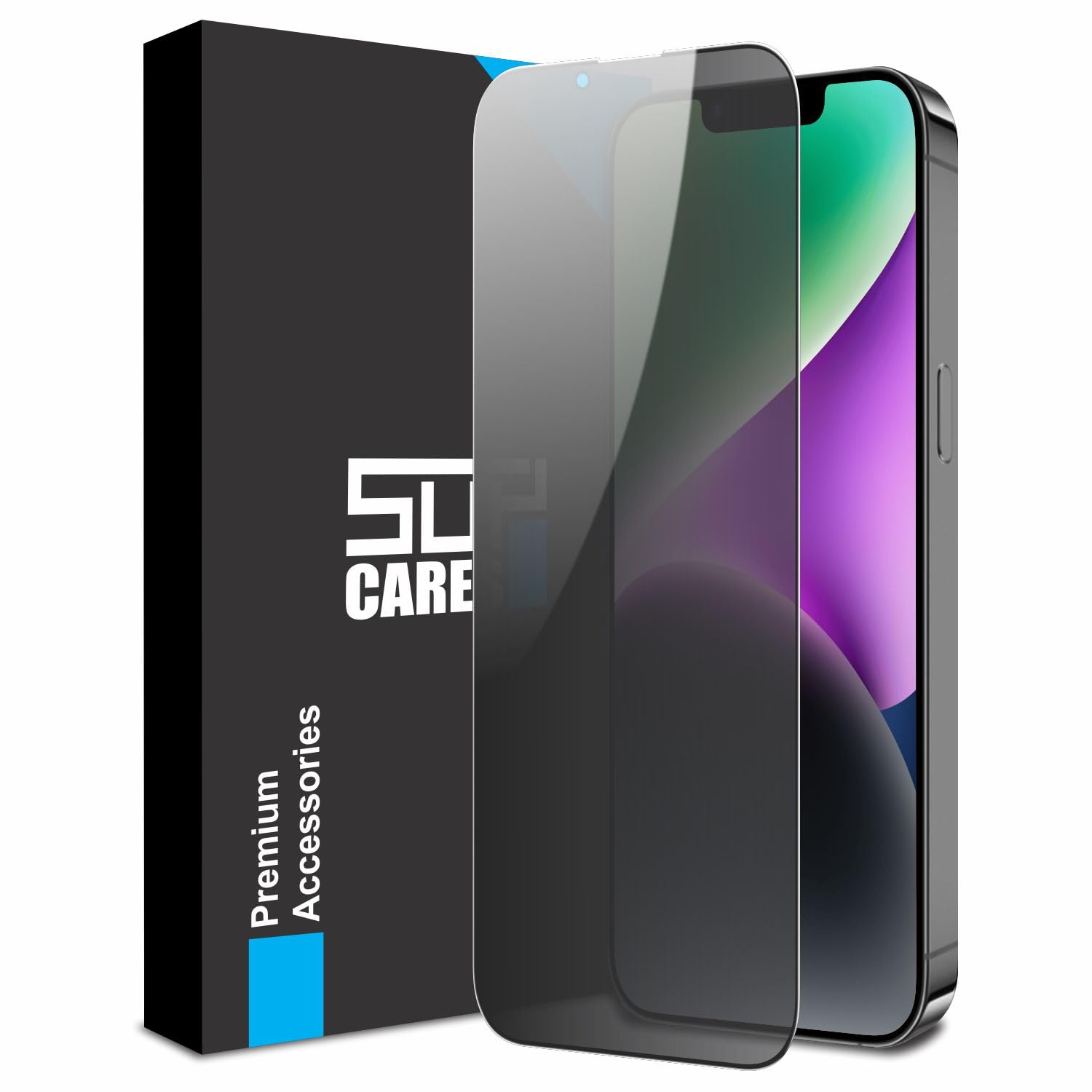 SupCares Edge to Edge Privacy Tempered Glass For iPhone 14 Plus and iPhone 13 Pro Max (6.7 Inch) With Easy Self Installation Kit | Black (B0BFH4FJD5) Amazon Price History, Amazon Price Tracker