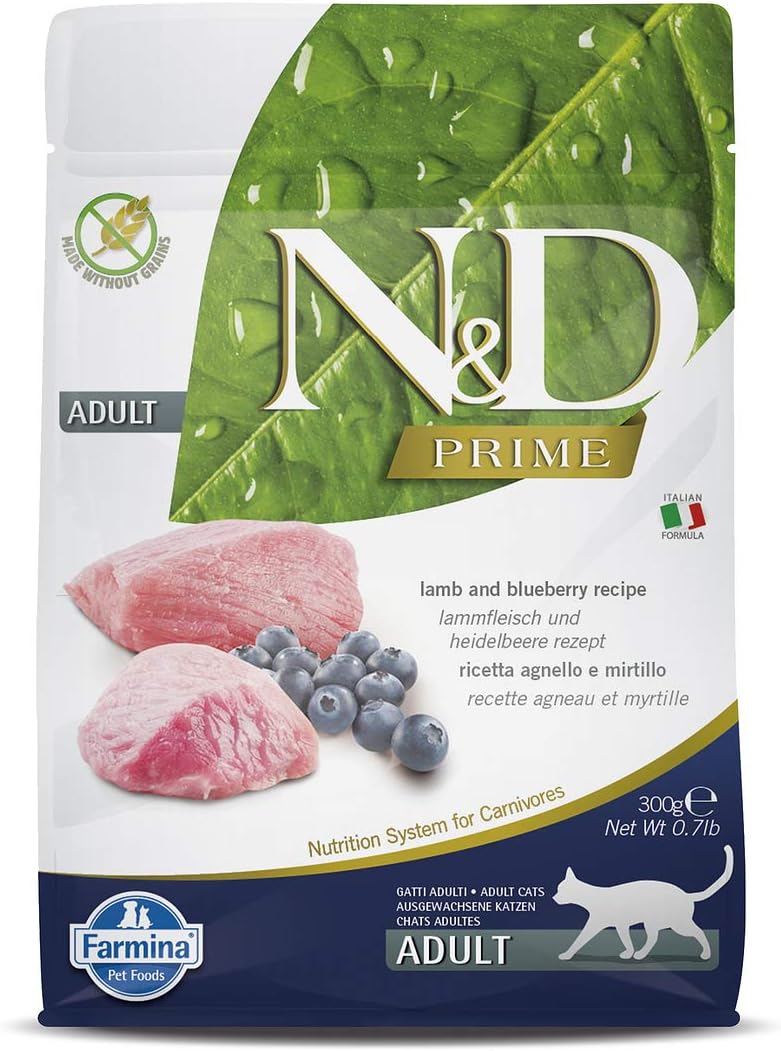 Pet Foods N&D Lamb & Blueberry Adult Cat 300g