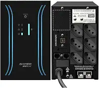 Nobreak NHS Gamer Play Senoidal 1000VA Ent.Biv S.120V Bat 2x7Ah C/Protetor Eth/USB