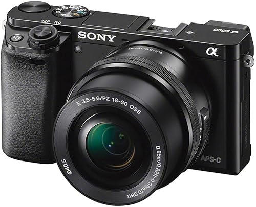 Miniatura 3 de Sony Alpha a6000 - Cámara sin espejo con lente de 0.630-1.969 in, color negro con bolsa suave, batería adicional, tarjeta de memoria de 64 GB,
