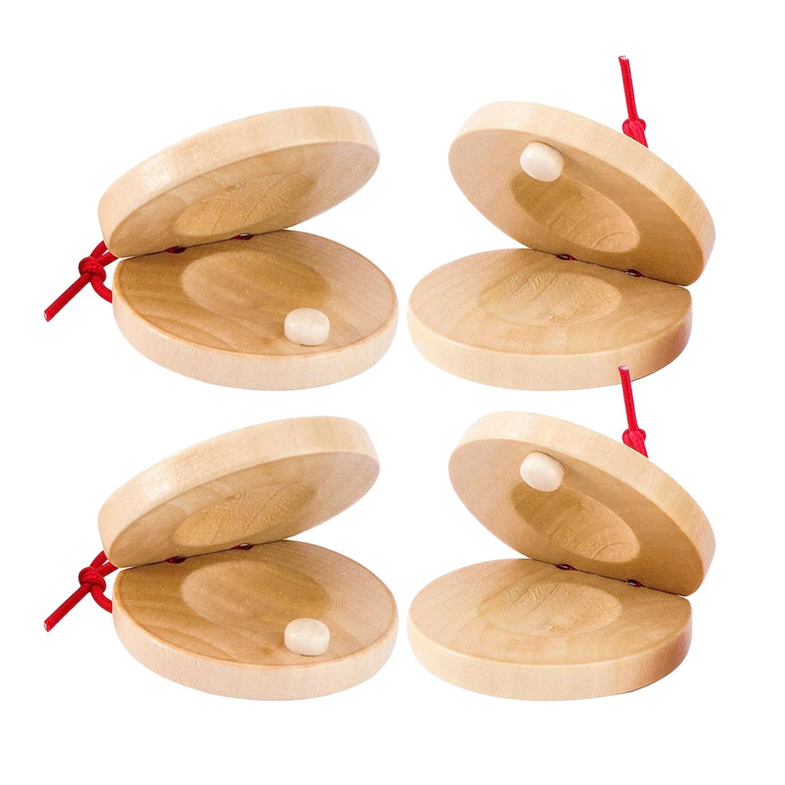 TRENDYNEST Finger Castanets Preschool Musical Instruments Rhythm Toys for Children Baby 4Pcs | Music & Art | Educational | Toys & Hobbies-image-11