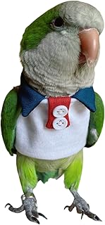Bird Costume Bird Diaper Flight Suit Bird Summer Clothes Cosplay Photo Prop for Parrots Lovebird Parakeet Cockatiel Small Animals Apparel (Lovebird,with Diaper)
