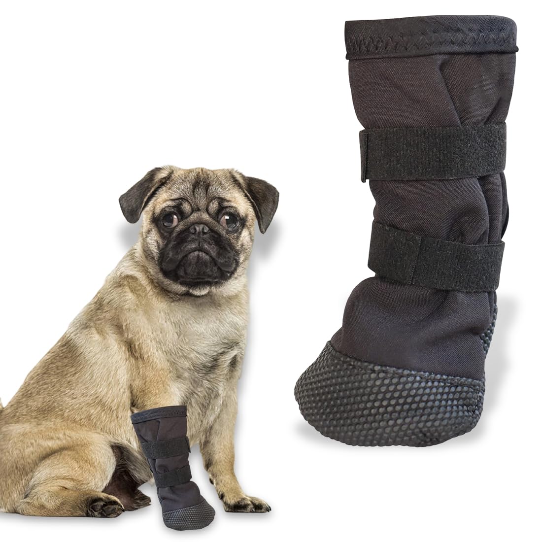 Calzini Taglia M per Zampe Cane - Scarpette Cani Impermeabili Anti-Fuga Antiscivolo Post-Op