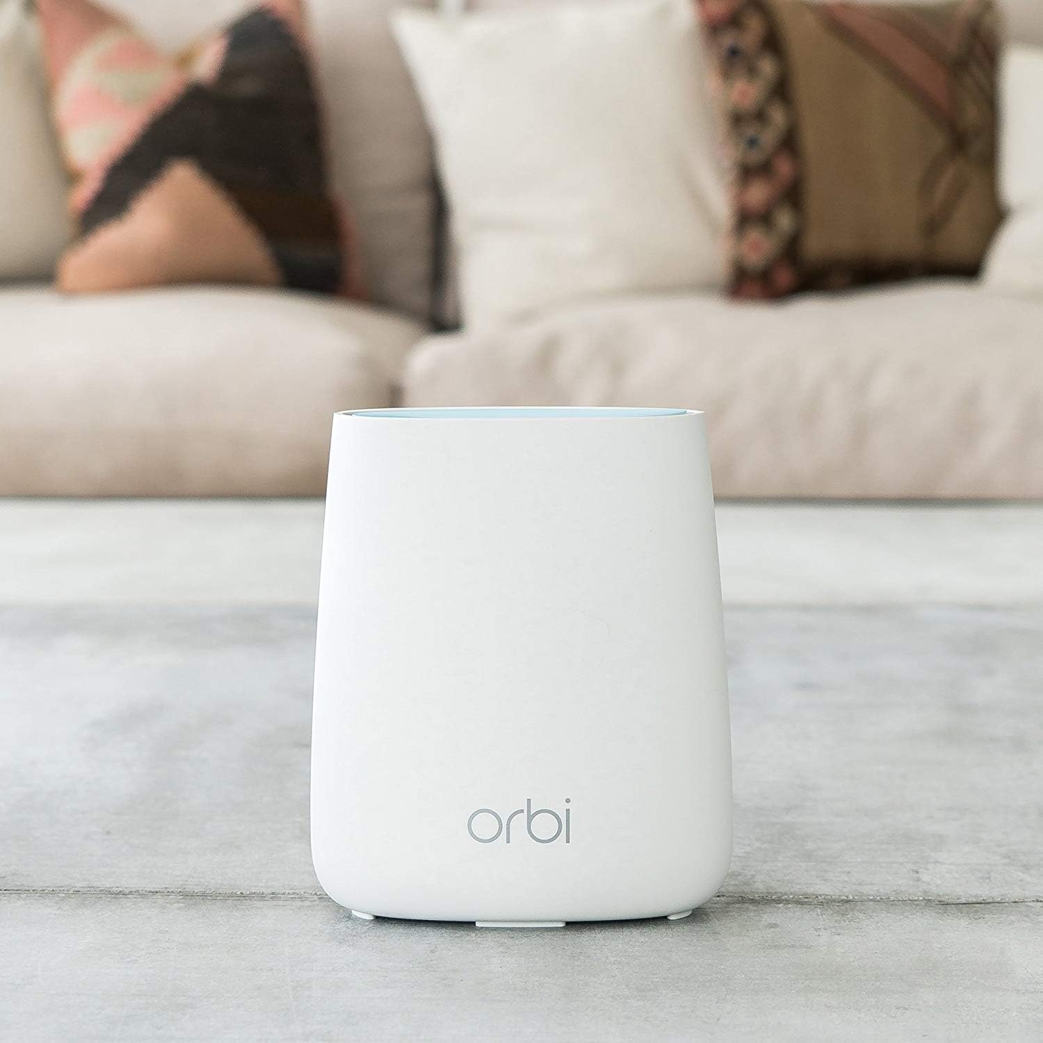 Netgear Netgear Orbi RBK753 - Wi-Fi System (Router, 2 Extenders) - Up to 7,500 Sq.ft - Mesh - GigE, 802.11ax - 802.11a/b/g/n/ac/ax - Tri-Band - RBK753-100NAS (Renewed)