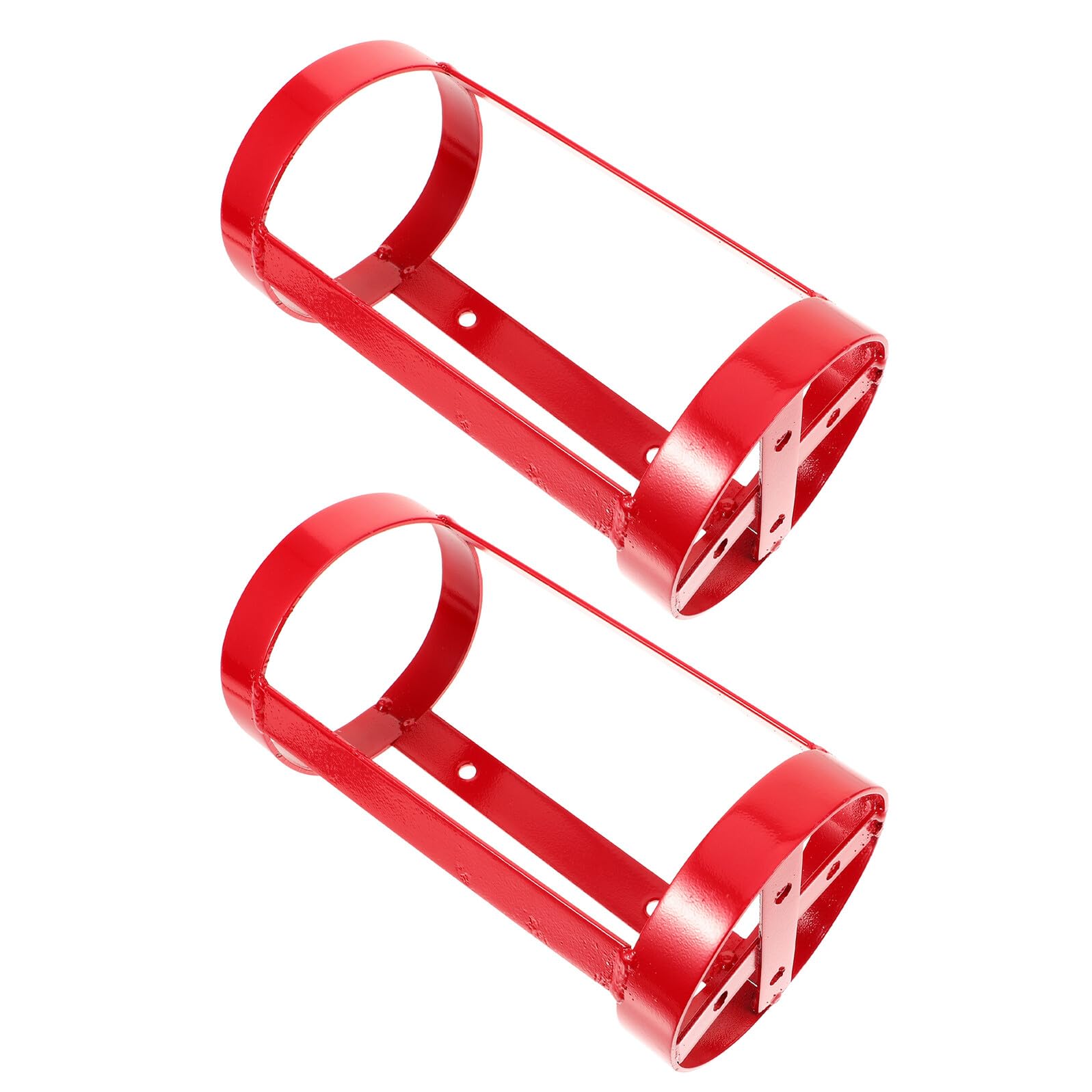 2 Piezas soporte seguro para extintor portacilindros para camión soporte de metal resistente del extintor Red