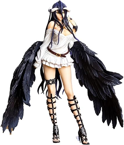 Albedo Figura 16 Overlord Anime Modelo de 11 pulgadas Niña Figuras de acción de PVC
