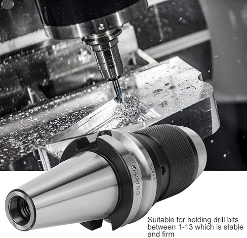 Miniatura 6 de Portaherramientas portabrocas BT40-APU13-100 Portaherramientas Portabrocas integrado de acero de alta velocidad para fresadora CNC