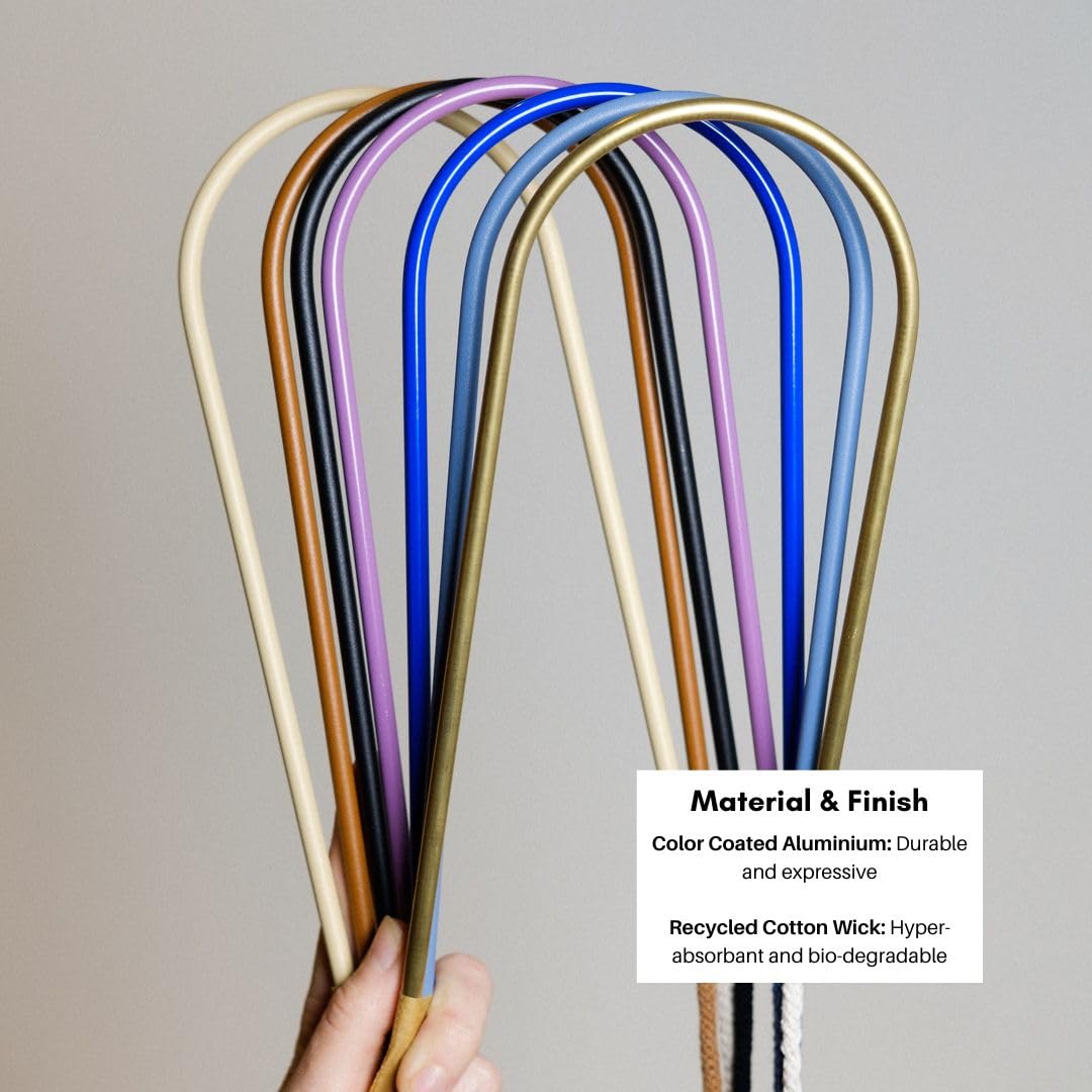 Bellissimo sistema di stoppino autoirrigante per la cura delle piante senza sforzo, irrigazione a goccia automatica, design scandinavo sostenibile ed elegante, ideale per piante da