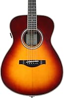 Vista 8 de Yamaha L-Series Guitarra Transacústica con Funda Rígida - Dreadnought, Sunburst Marrón