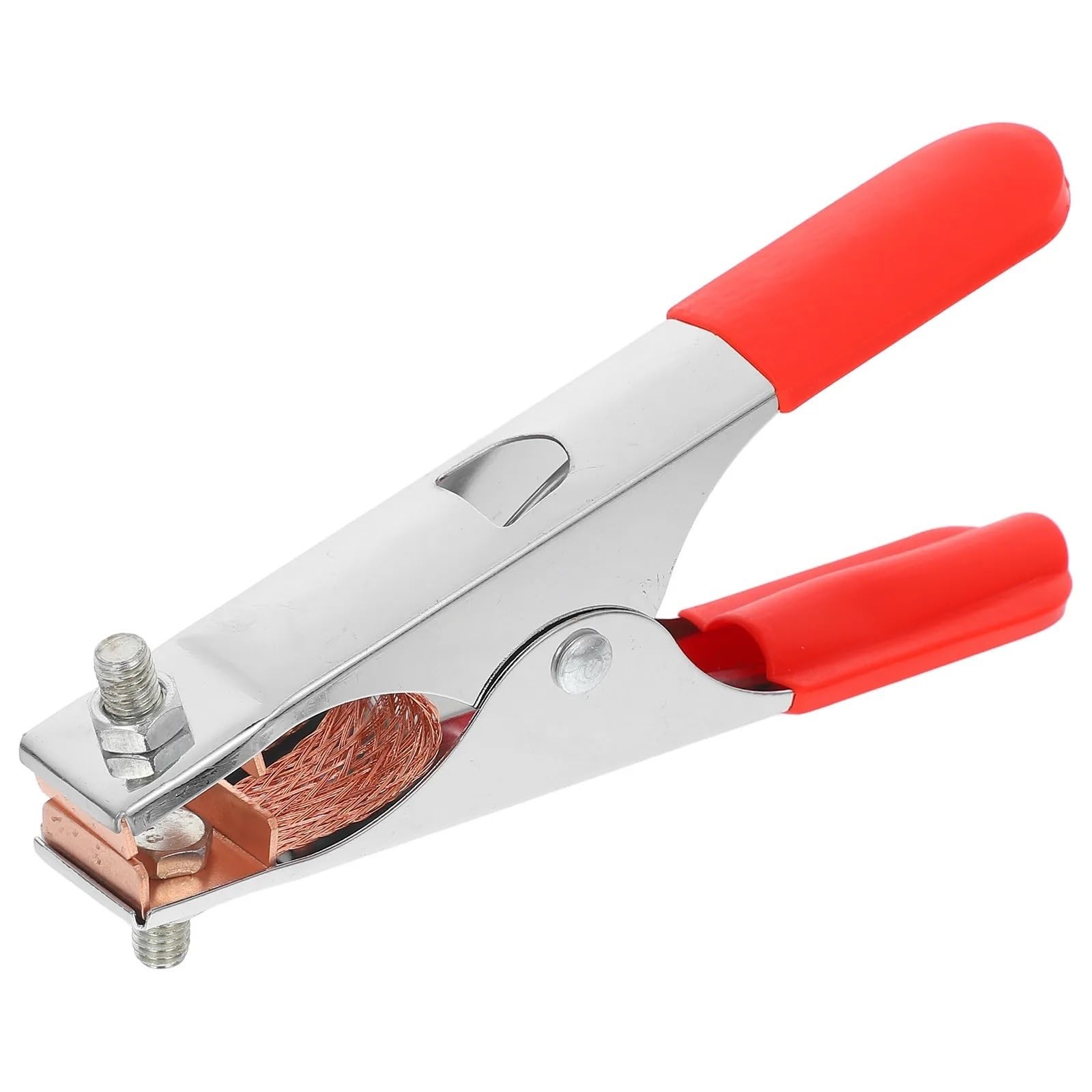 Welding Earth clamp Welding Grounding Clamp Insulated Handle Spring Loaded