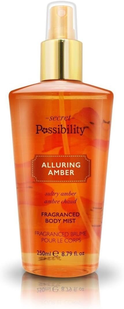 Alluring Amber Fragranced Body Mist 250ml