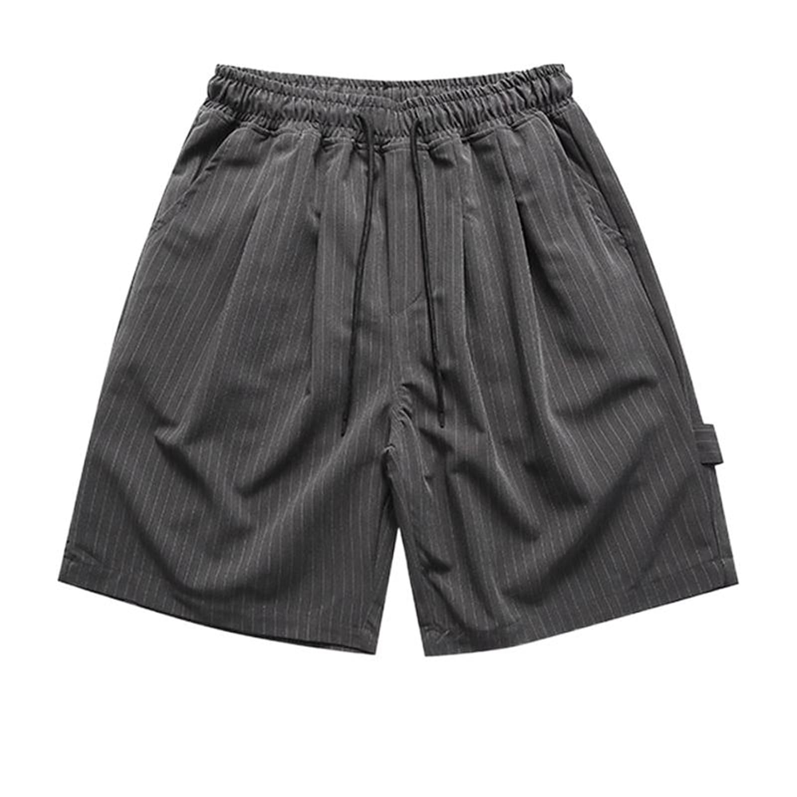American Retro Athletic Casual Shorts for Men Summer Shorts