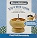 Beadalon Spin-N-Bead, Junior Size Spinner Bowl Includes 1 Curved Big Eye Needle for Easy Stringing and Jewelry Making