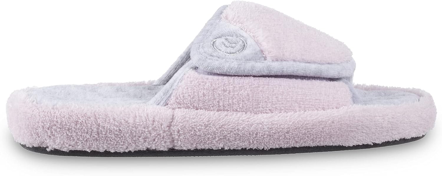 isotoner Women's Microterry Pillowstep Spa Slide