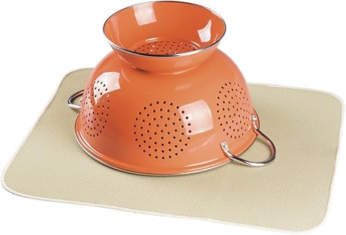 Miniatura 9 de InterDesign iDrytapete para encimera de cocina, mini, absorbente, para secado de platos, Mocha, L