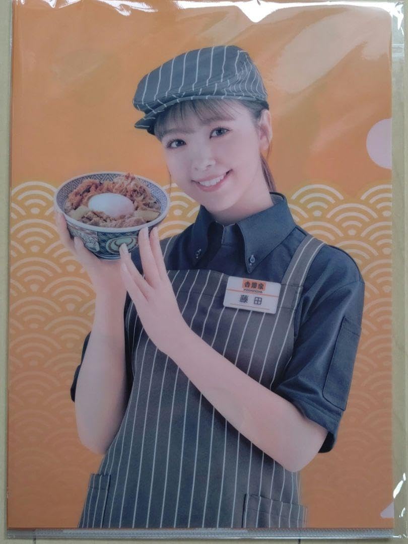 Amazon.co.jp: 藤田ニコル クリアファイル 吉野家 : おもちゃ