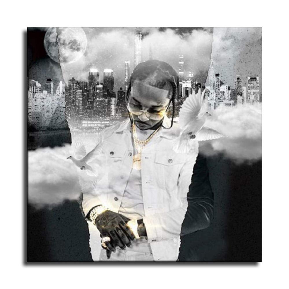 pop Smoke Hip-hop Rapper Canvas Art Poster and Wall Art Picture Print Modern Family Bedroom Decor Posters