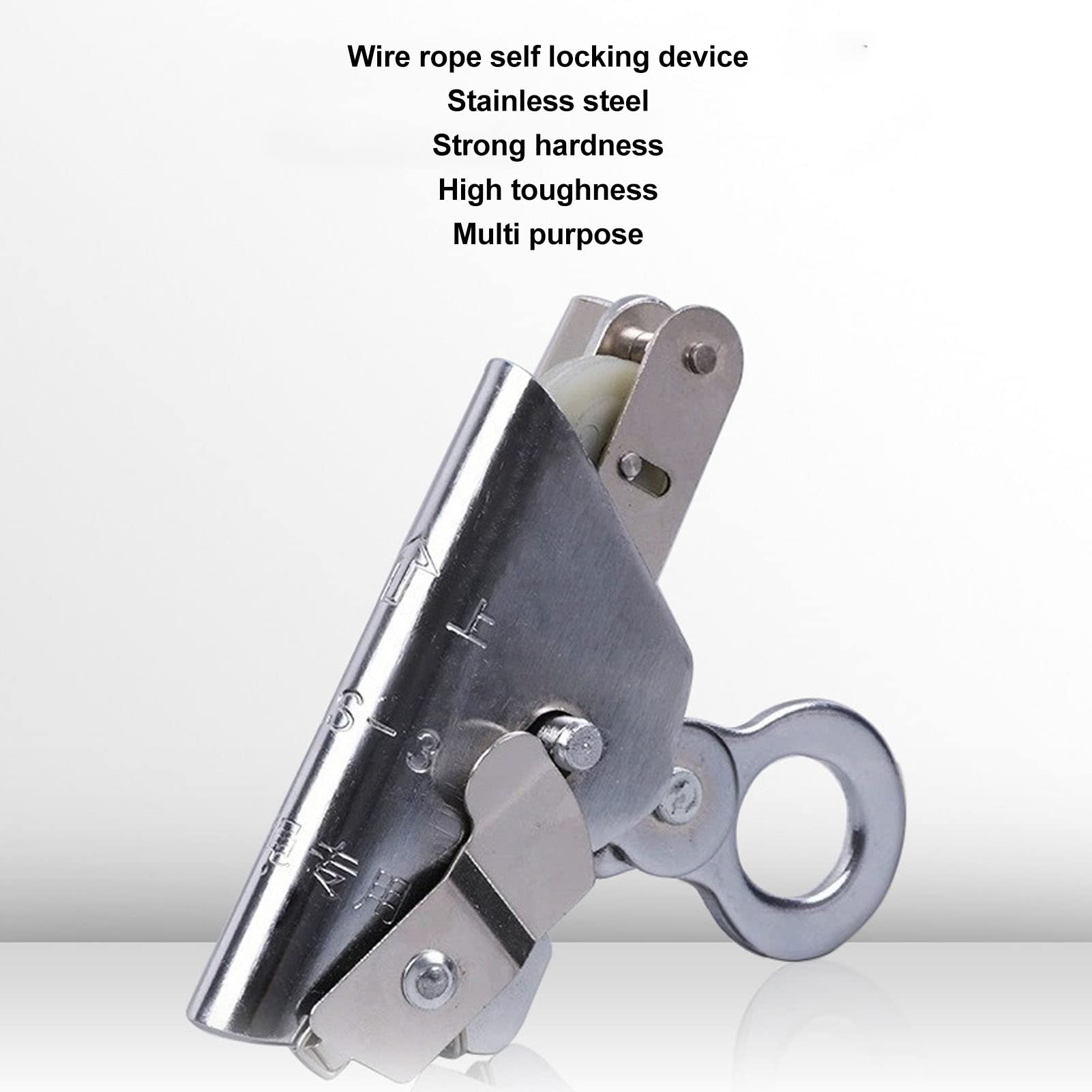 Ascenders For Climbing Rope Alloy Steel Self-Locking - Rock Climbing ...