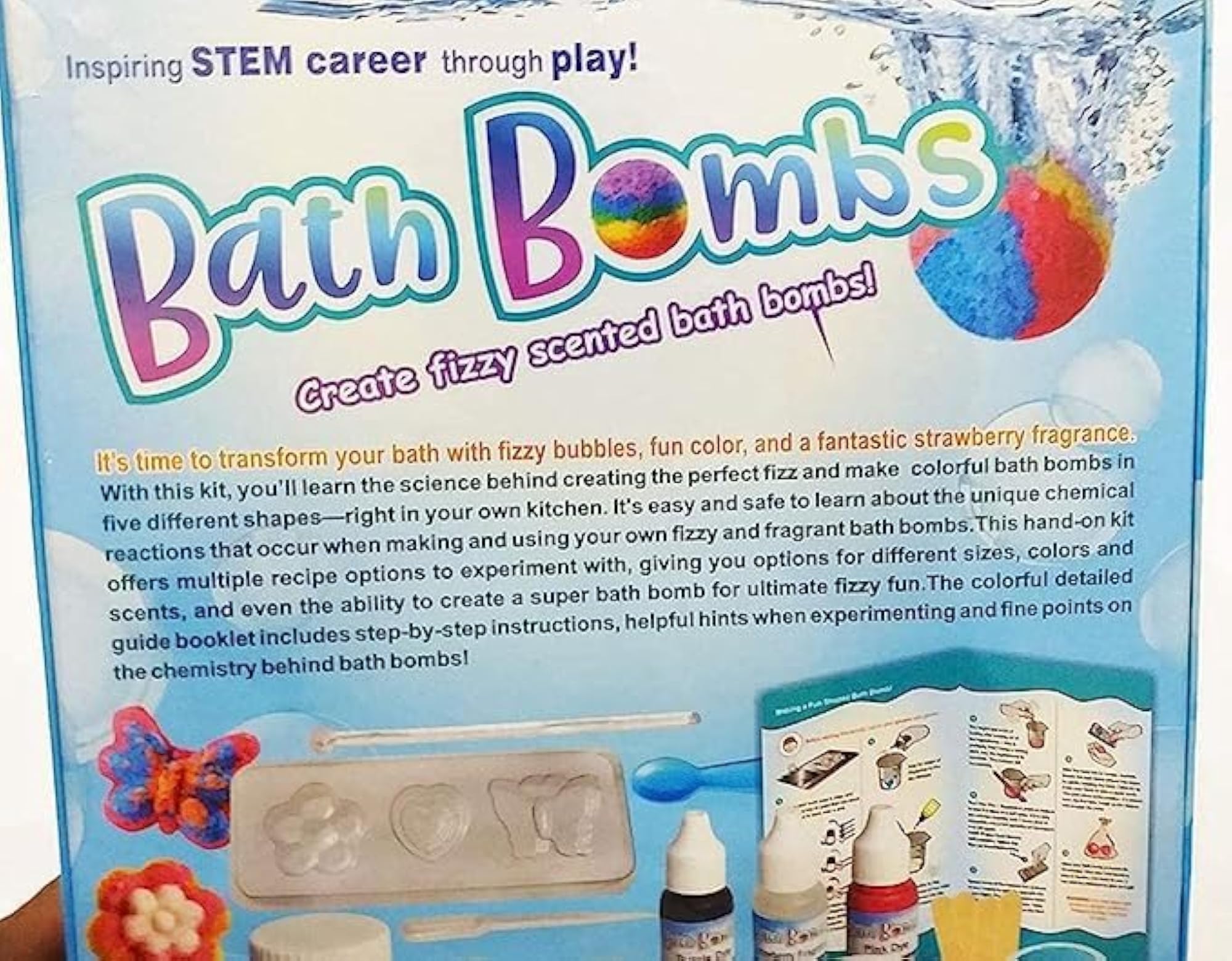Bath Bombs Create Fizzy Scented Bath Bombs!