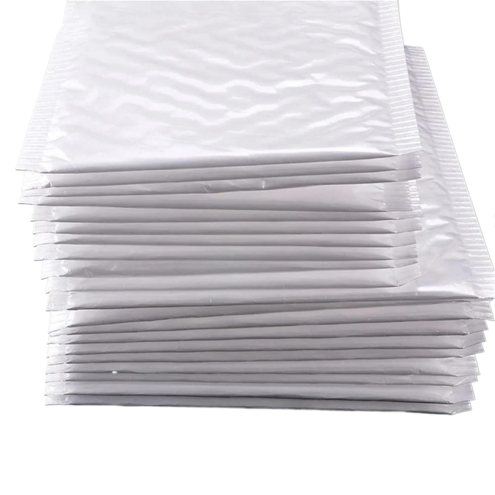 Buste multifunzionali autosigillanti for spedizioni aziendali da 100 pezzi a bolle di schiuma bianca for l'imballaggio buste spedizione for(11x15cm)