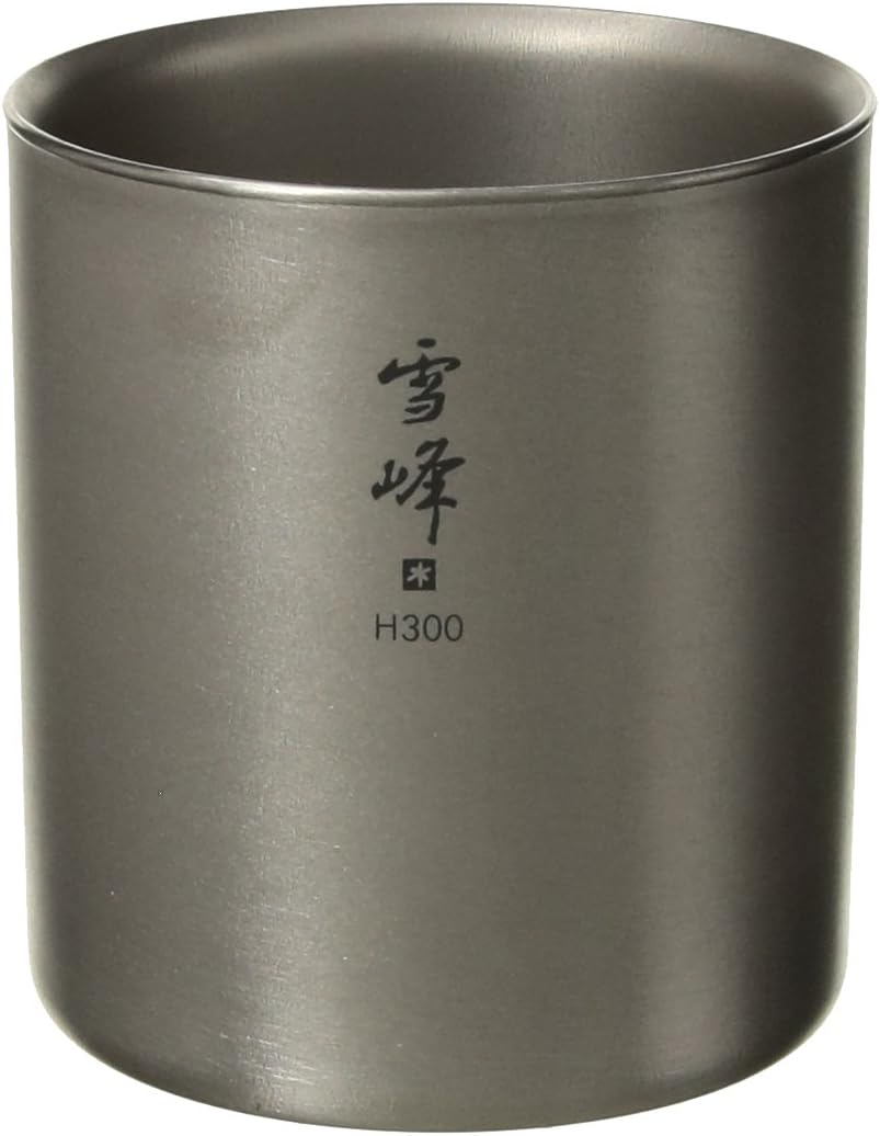 Ultralight Outdoor Mug Snow Peak Double Wall Titanium Stacking Mug