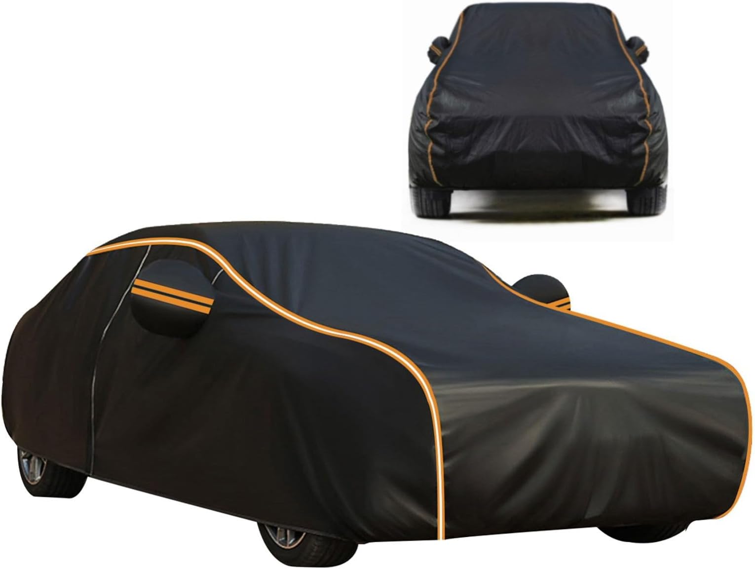 Car Cover Outdoor for Chevr𝐨let Corvette C6 2005-2013 (443,5 x 184,4 x 124,6cm),All Weather Protection Car Cover Rain Snow UV Dust Protection Hail Protector for Automobiles Scratch Proof Durable