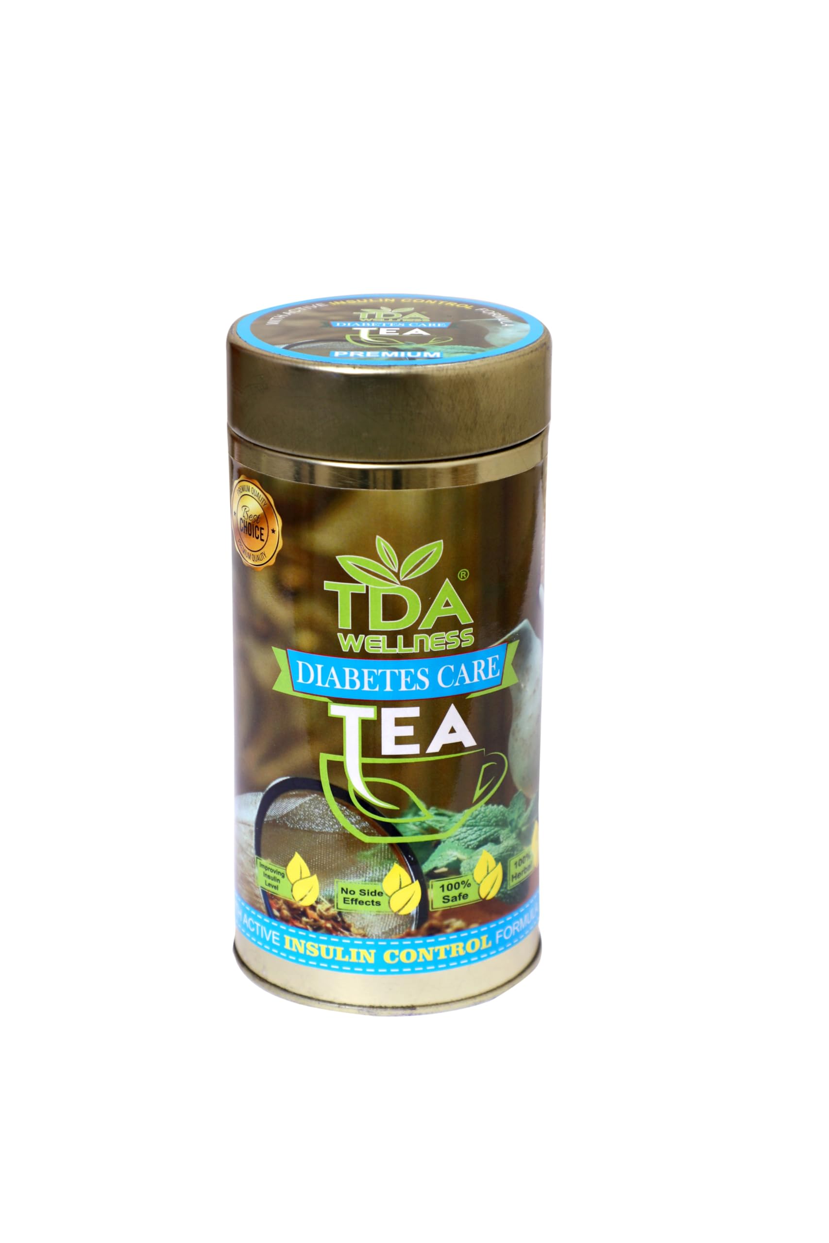 TDA Herbal Diabetes Care Tea With Actice Insulin Control Formula | Herbal Tea Infused With Natural Ingredient, 80 gm (B0D1GLFH3D) Amazon Price History, Amazon Price Tracker