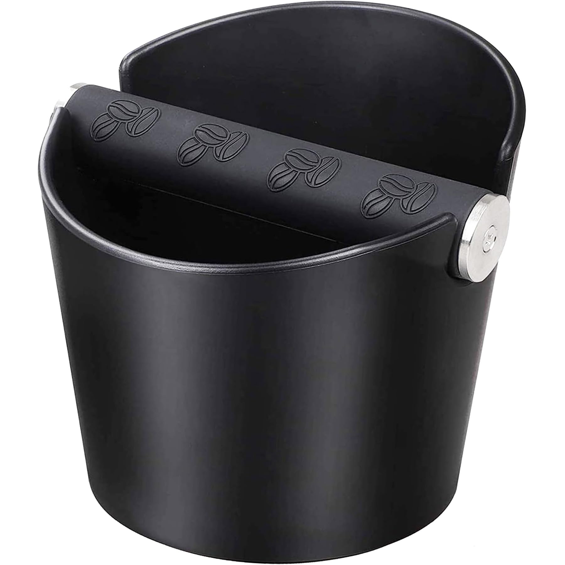 Boîte à café en caoutchouc durable avec sa barre en métal robuste