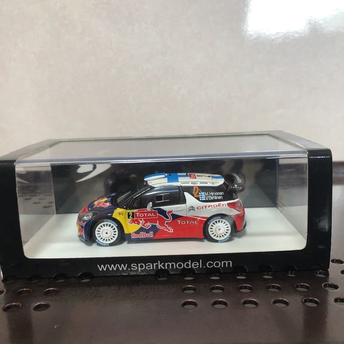 Amazon | 110 未使用 Spark 1/43 シトロエン DS3 WRC #2 2012 ラリー