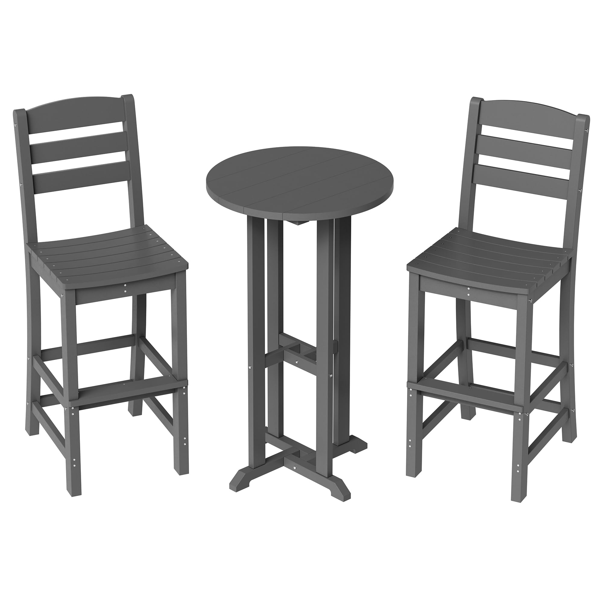 Vongrasig 3 Piece Patio Bar Set