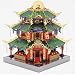 MU Tower of Treasure Architecture 3D Metal Model Kits DIY Assemble Puzzle Laser Cut Jigsaw Toys YM-N079-C