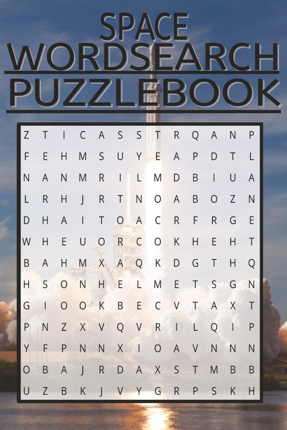 Space Wordseaech Puzzlebook: Word Searches with Easy to Read Print about Space, Astronauts, stars and More 6x9 inches, 120 pages / 60 Puzzles ... Gift for Friends, Holidays and Free Times