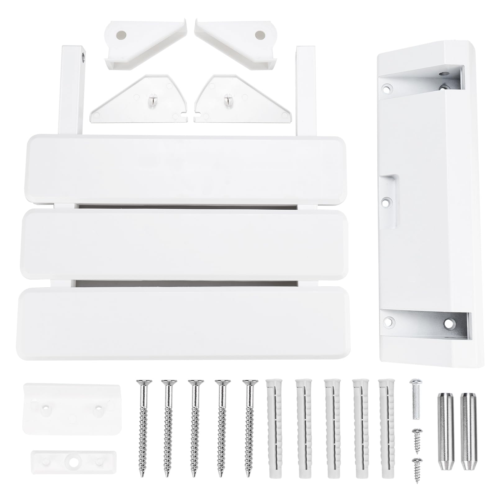 BOOMSTART Sedia Pieghevole per Doccia a Parete - Sedile Doccia Fino a 130 kg