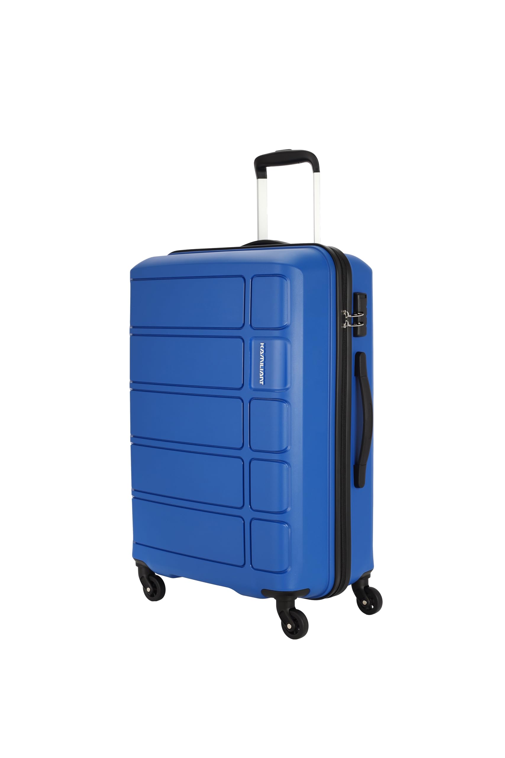 Kamiliant by American Tourister Harrier 68 cms Medium Check-in  Polypropylene (PP) Hard-Sided Wheels Spinner Luggage/Suitcase/Trolley Bag  (Ribbon