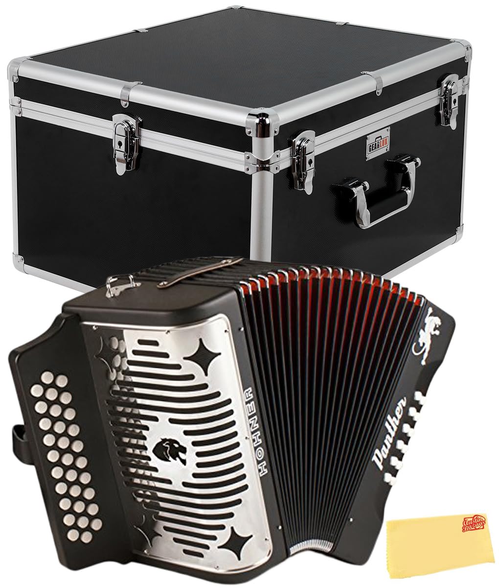Amazon.com: Hohner Panther Diatonic Accordion - Keys F/Bb/Eb