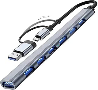 4/7 Port HUB USB 3.0 Type-C Multi Splitter Expander for Computer PC Accessories USB HUB Docking Station Hub Type-c Hub Docking 4/7 Port USB C HUB USB 3.0 Type C Multi Splitter for PC