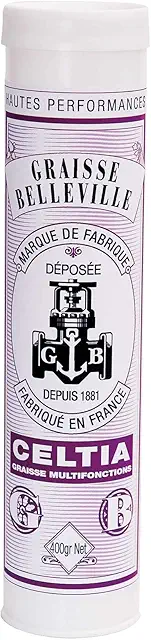 Cartouche de graisse lithium multi-usage EP2 400g, lubrifiant professionnel