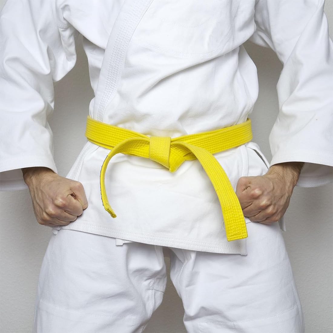 1 Piezas Cinturón Taekwondo Amarillo, Cinturón de Artes Marciales, Cinturones de Judo de Karate, Cinturón de Taekwondo Para Artes Marciales, Cinturón de Taekwondo, Cinturones dd Artes Marciales