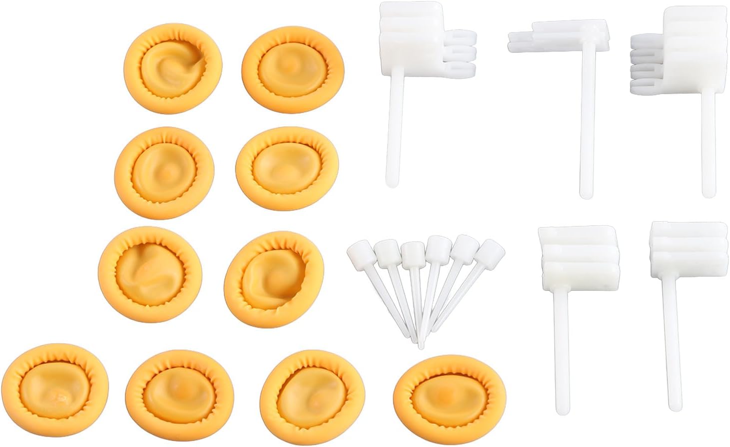 21 Pcs Hard Drive Head Replacement Comb Set Hard Disk Head Repair Data Recovery Tools