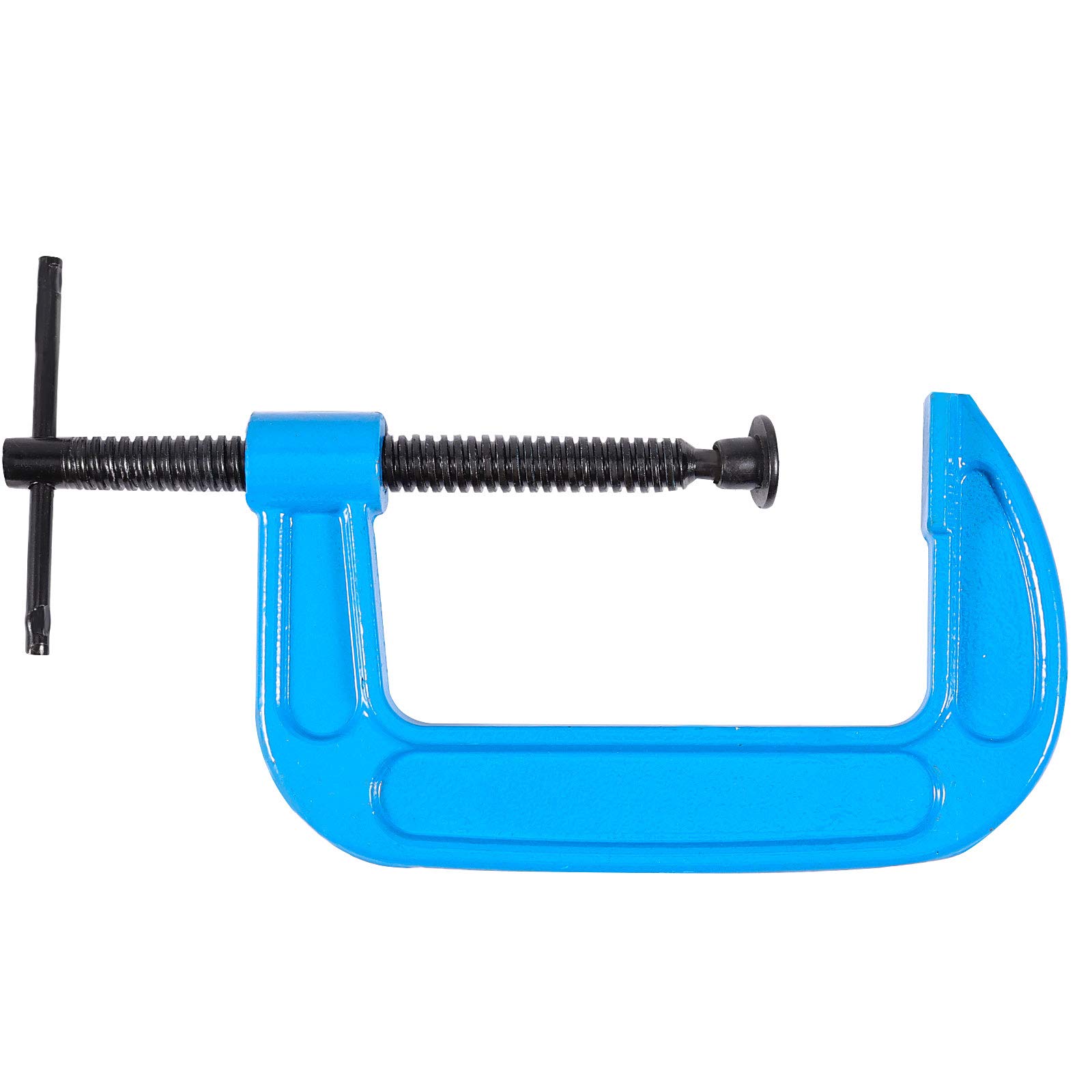 ZOENHOU 8 morsetti a C da 10 cm, morsetti a G in ferro malleabile resistente con apertura a ganascia da 10 cm, freni a morsetto a C scorrevoli, maniglia a T da 5 cm, profondità della gola 0,6 kg
